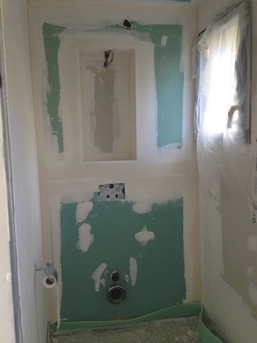 BA13 hygro salle de bains réno